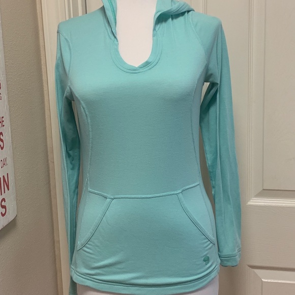 Mountain Hardwear Light‎ Teal Pullover X-Small - Picture 1 of 4